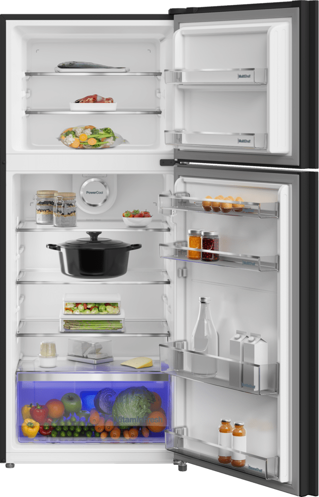 9191WB Avante Noir Red Double Door Refrigerator - Image 2