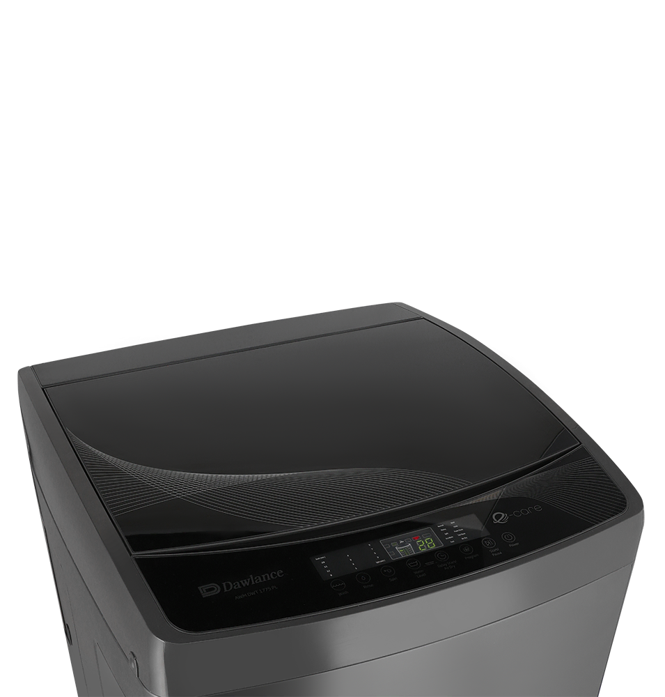 DWT 1775 PL Top Load Washing Machine - Al Nafay Electronics - Providing Dawlance Home and kitchen Appliances all over Pakistan. It includes kitchen Appliances, Air Conditioners, Water Dispensers, Dishwashers, Microwave Ovens, LED TVs, Refrigerators & Freezers, Washing Machines, Personal Care Items and more. DWT 1775 PL Top Load Washing Machine - Image 8