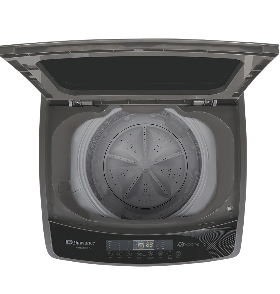 DWT 1775 PL Top Load Washing Machine - Al Nafay Electronics - Providing Dawlance Home and kitchen Appliances all over Pakistan. It includes kitchen Appliances, Air Conditioners, Water Dispensers, Dishwashers, Microwave Ovens, LED TVs, Refrigerators & Freezers, Washing Machines, Personal Care Items and more. DWT 1775 PL Top Load Washing Machine - Image 5