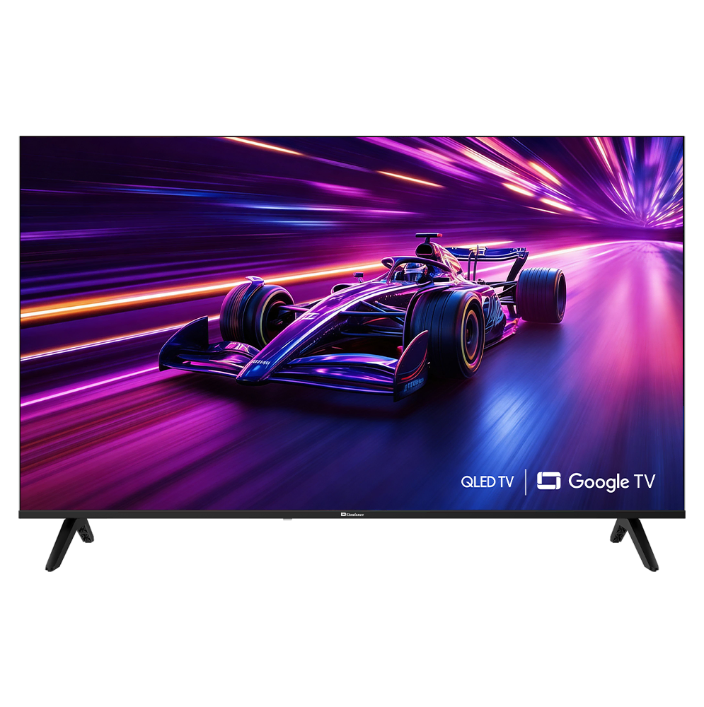PrisMAX+ 4K QLED Google TV 75" - Al Nafay Electronics - Providing Dawlance Home and kitchen Appliances all over Pakistan. It includes kitchen Appliances, Air Conditioners, Water Dispensers, Dishwashers, Microwave Ovens, LED TVs, Refrigerators & Freezers, Washing Machines, Personal Care Items and more. PrisMAX+ 4K QLED Google TV 75"
