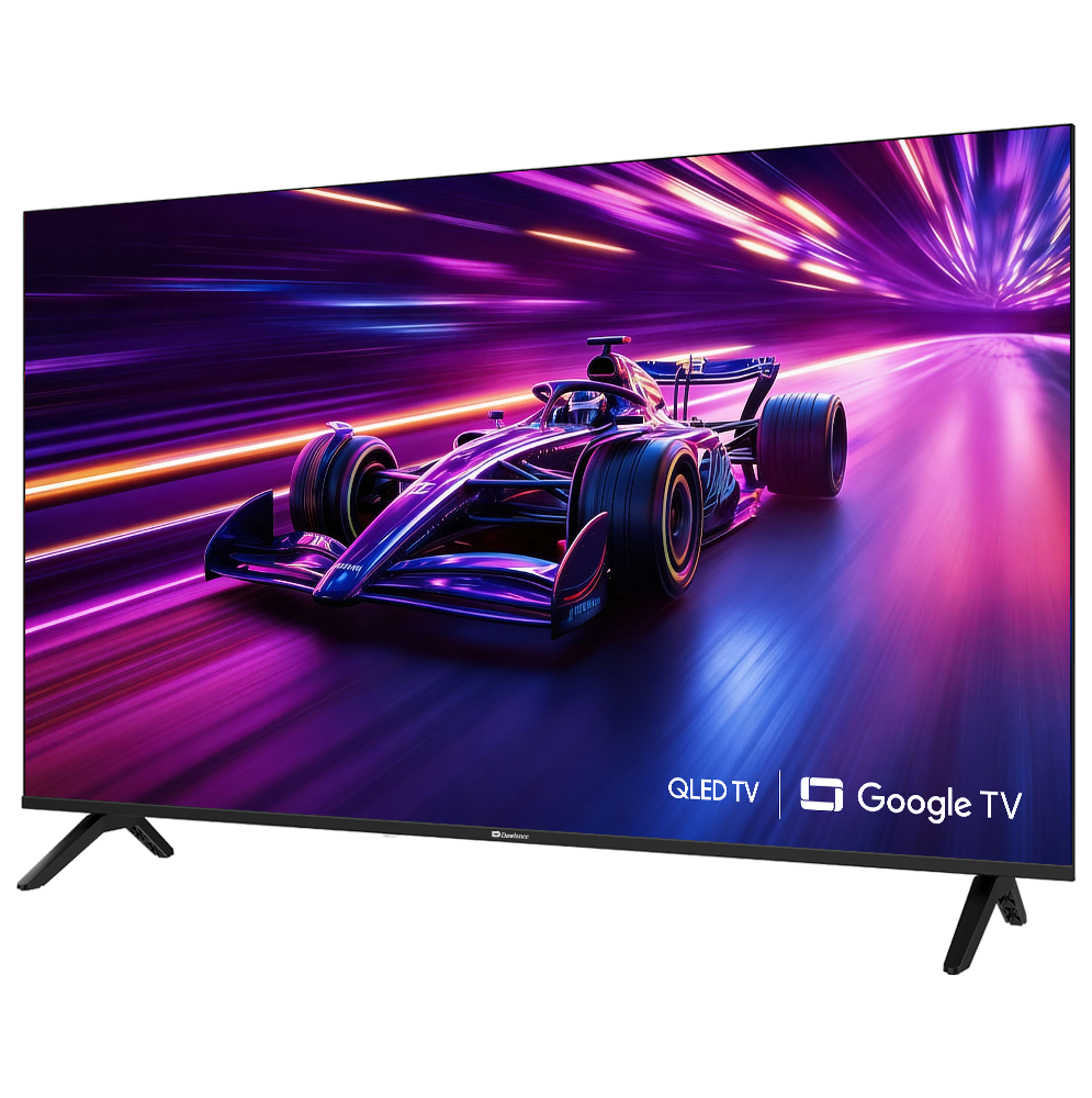 PrisMAX+ 4K QLED Google TV 75" - Al Nafay Electronics - Providing Dawlance Home and kitchen Appliances all over Pakistan. It includes kitchen Appliances, Air Conditioners, Water Dispensers, Dishwashers, Microwave Ovens, LED TVs, Refrigerators & Freezers, Washing Machines, Personal Care Items and more. PrisMAX+ 4K QLED Google TV 75" - Image 3