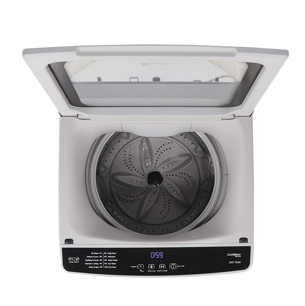 AWM DWT 9540 Top Load Washing Machine - Al Nafay Electronics - Providing Dawlance Home and kitchen Appliances all over Pakistan. It includes kitchen Appliances, Air Conditioners, Water Dispensers, Dishwashers, Microwave Ovens, LED TVs, Refrigerators & Freezers, Washing Machines, Personal Care Items and more. AWM DWT 9540 Top Load Washing Machine - Image 5