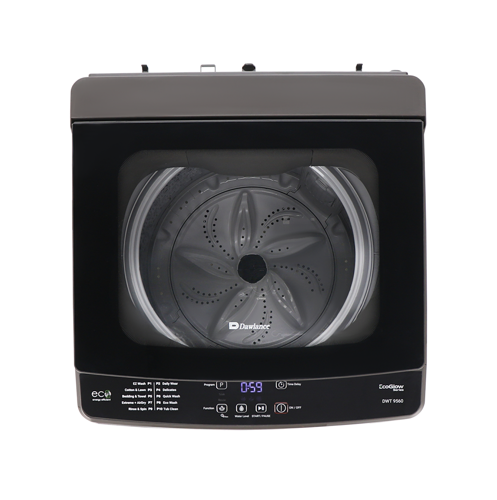DWT 9560 Top Load Washing Machine - Al Nafay Electronics - Providing Dawlance Home and kitchen Appliances all over Pakistan. It includes kitchen Appliances, Air Conditioners, Water Dispensers, Dishwashers, Microwave Ovens, LED TVs, Refrigerators & Freezers, Washing Machines, Personal Care Items and more. DWT 9560 Top Load Washing Machine - Image 7